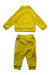 A Yellow Pants Sets from Adidas in size 6-12M for boy. (Back View)