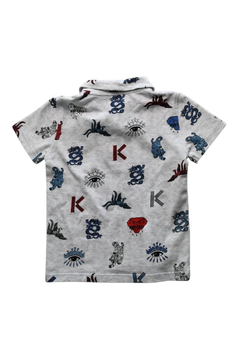 A Multicolour Short Sleeve Polos from Kenzo in size 3T for boy. (Back View)