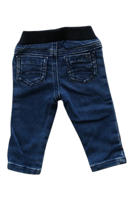 A Blue Jeans from Tommy Hilfiger in size 0-3M for boy. (Back View)