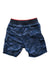 A Blue Shorts from Boss in size 6-12M for boy. (Back View)