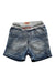 A Blue Shorts from Levi's in size 2T for boy. (Front View)