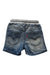 A Blue Shorts from Levi's in size 2T for boy. (Back View)