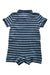 A Blue Short Sleeve Rompers from Ralph Lauren in size 6-12M for boy. (Back View)