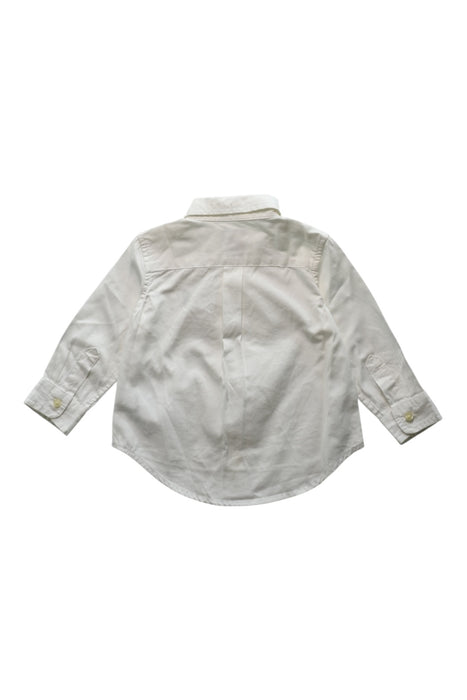 A White Long Sleeve Shirts from Ralph Lauren in size 6-12M for boy. (Back View)
