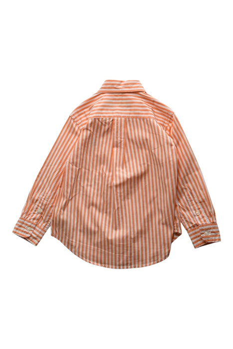 A Orange Long Sleeve Shirts from Ralph Lauren in size 2T for boy. (Back View)