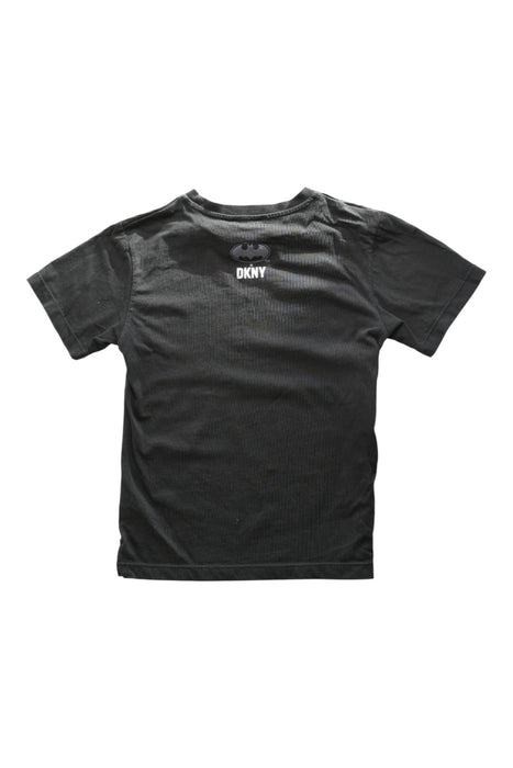 A Black Short Sleeve T Shirts from DKNY in size 8Y for boy. (Back View)