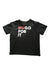 A Black Short Sleeve T Shirts from Boss in size 4T for boy. (Front View)