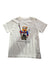 A White Short Sleeve T Shirts from Polo Ralph Lauren in size 5T for boy. (Front View)