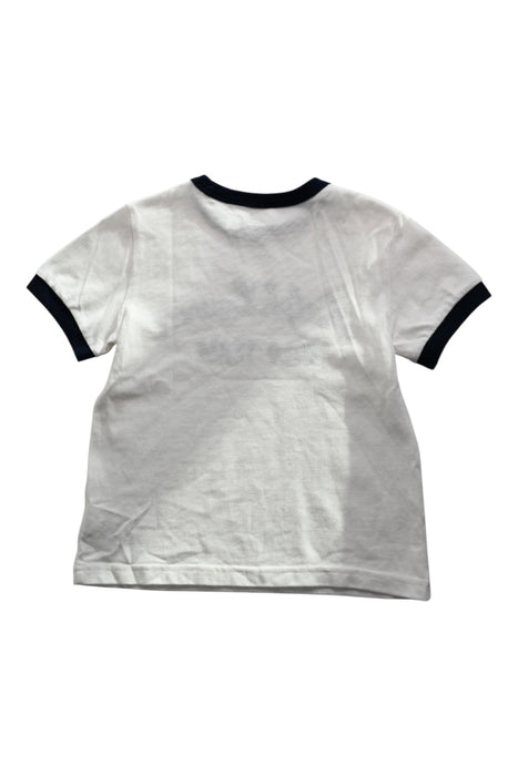 A White Short Sleeve T Shirts from Polo Ralph Lauren in size 4T for boy. (Back View)