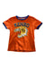A Orange Short Sleeve T Shirts from Kenzo in size 4T for boy. (Front View)