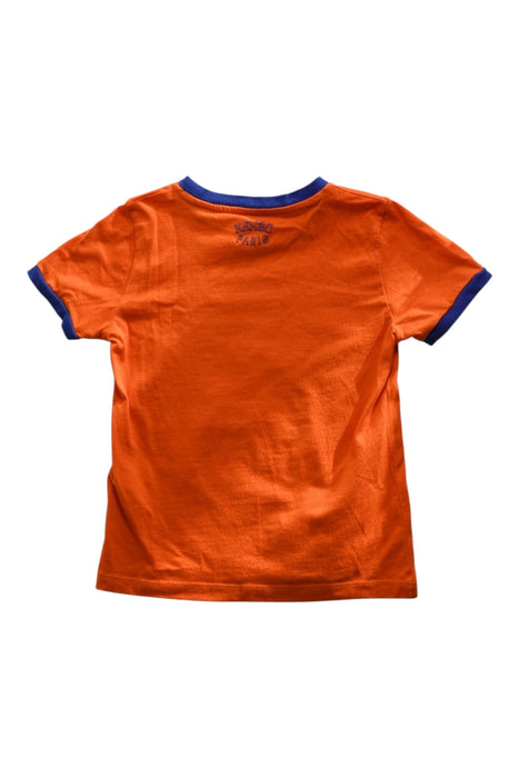 A Orange Short Sleeve T Shirts from Kenzo in size 4T for boy. (Back View)