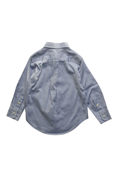 A Blue Long Sleeve Shirts from Ralph Lauren in size 2T for boy. (Back View)