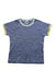 A Blue Short Sleeve T Shirts from Petit Bateau in size 3T for boy. (Front View)