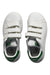 A White Sneakers from Adidas in size 6T for boy. (Front View)