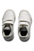 A White Sneakers from Adidas in size 5T for boy. (Front View)