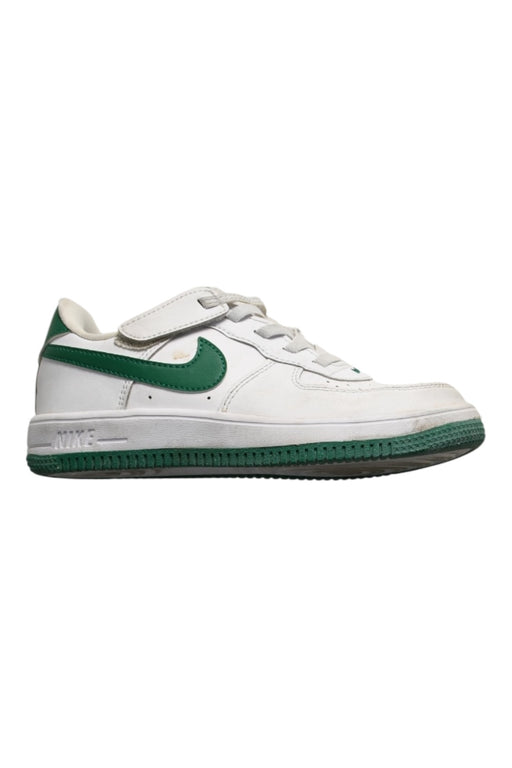 A White Sneakers from Nike in size 6T for boy. (Back View)