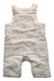A Peach Long Overalls from Bout'Chou in size 0-3M for girl. (Front View)