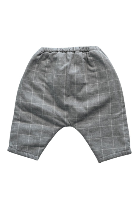 A Grey Casual Pants from Cyrillus in size 0-3M for neutral. (Back View)