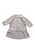 A Pink Sweater Dresses from Boss in size 6-12M for girl. (Front View)