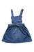 A Blue Overall Dresses from Moschino in size 3T for girl. (Back View)