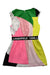 A Multicolour Sleeveless Dresses from Karl Lagerfeld in size 5T for girl. (Back View)