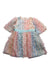 A Multicolour Long Sleeve Dresses from Charabia in size 4T for girl. (Front View)