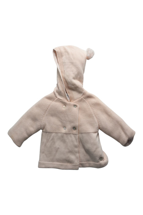 A Beige Puffer/Quilted Coats & Outerwear from Tartine et Chocolat in size 6-12M for girl. (Front View)