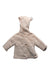 A Beige Puffer/Quilted Coats & Outerwear from Tartine et Chocolat in size 6-12M for girl. (Front View)