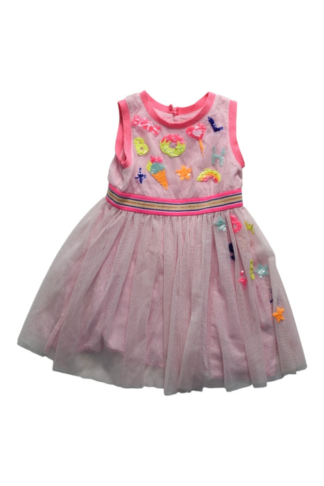 A Multicolour Sleeveless Dresses from Billieblush in size 3T for girl. (Front View)