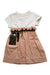 A Multicolour Dress Sets from Fendi in size 3T for girl. (Front View)