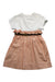 A Multicolour Dress Sets from Fendi in size 3T for girl. (Back View)