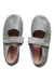 A Silver Flats from Hampton Canvas in size 6T for girl. (Front View)