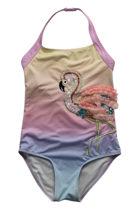 A Multicolour Swimsuits from Monsoon in size 8Y for girl. (Front View)