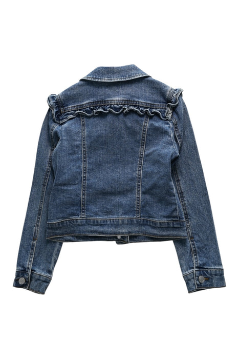 A Blue Lightweight Jackets from Monsoon in size 8Y for girl. (Back View)