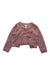 A Pink Cardigans from Monsoon in size 4T for girl. (Front View)