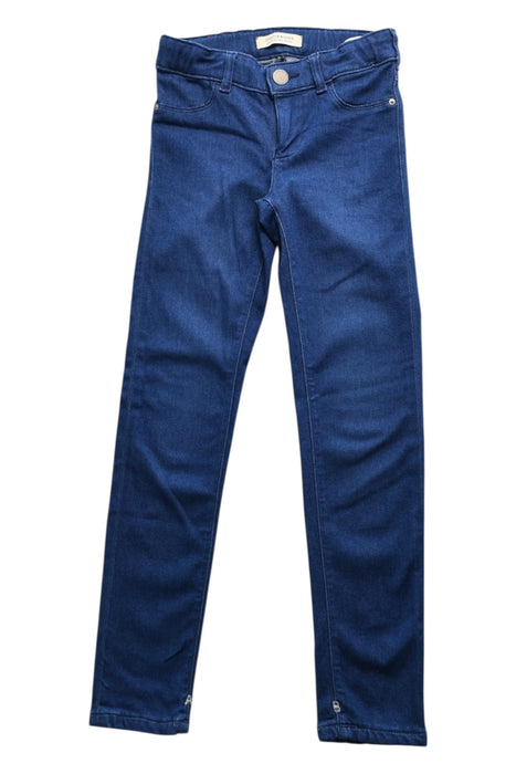 A Blue Jeggings from Scotch & Soda in size 8Y for girl. (Front View)