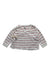 A White Long Sleeve Tops from Petit Bateau in size 3-6M for girl. (Front View)