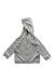A Grey Hooded Sweatshirts from Mamas & Papas in size 6-12M for boy. (Front View)