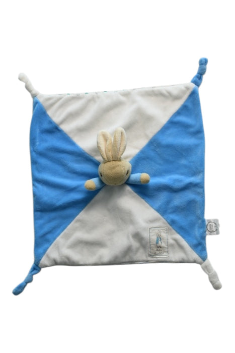 A Blue Safety Blankets from Peter Rabbit in size O/S for neutral. (Front View)