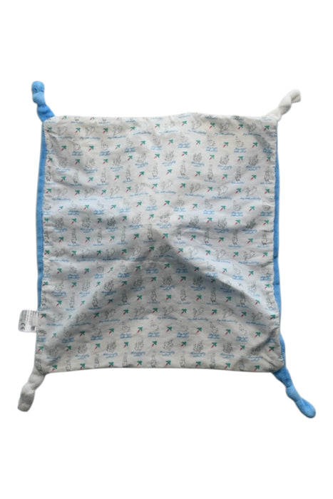 A Blue Safety Blankets from Peter Rabbit in size O/S for neutral. (Back View)