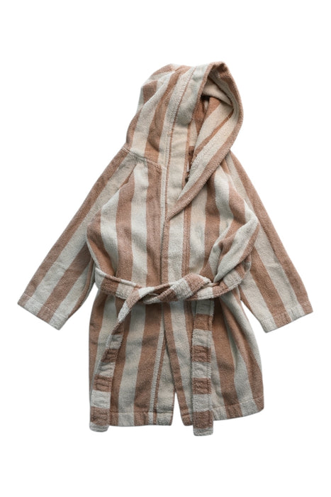 A Beige Bathrobes from Liewood in size 4T for girl. (Front View)