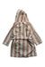 A Beige Bathrobes from Liewood in size 4T for girl. (Back View)