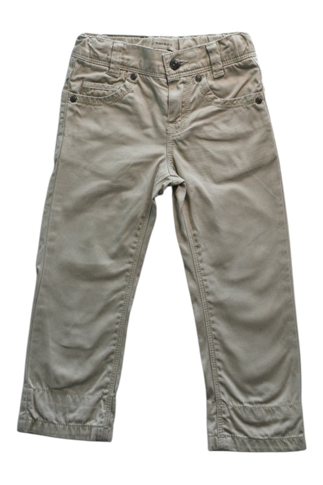 A Beige Casual Pants from Burberry in size 2T for boy. (Front View)