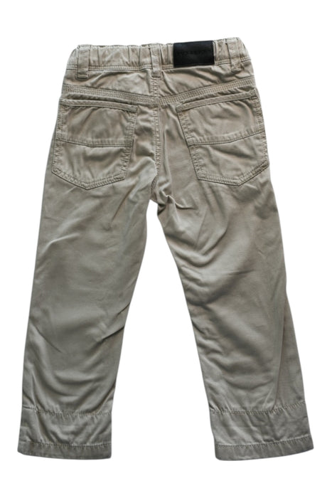 A Beige Casual Pants from Burberry in size 2T for boy. (Back View)