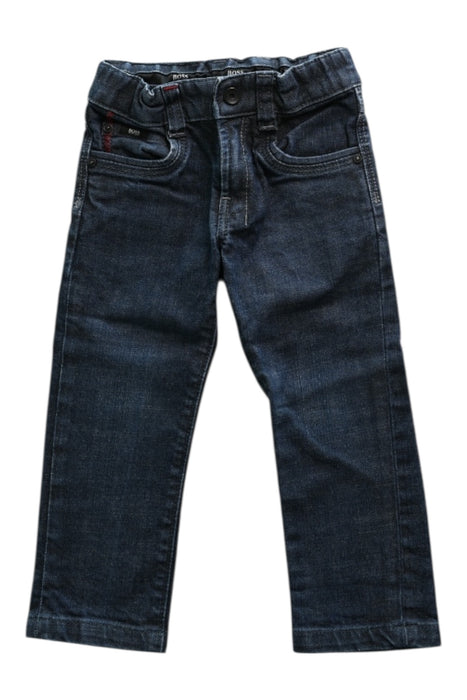 A Blue Jeans from Boss in size 2T for boy. (Front View)