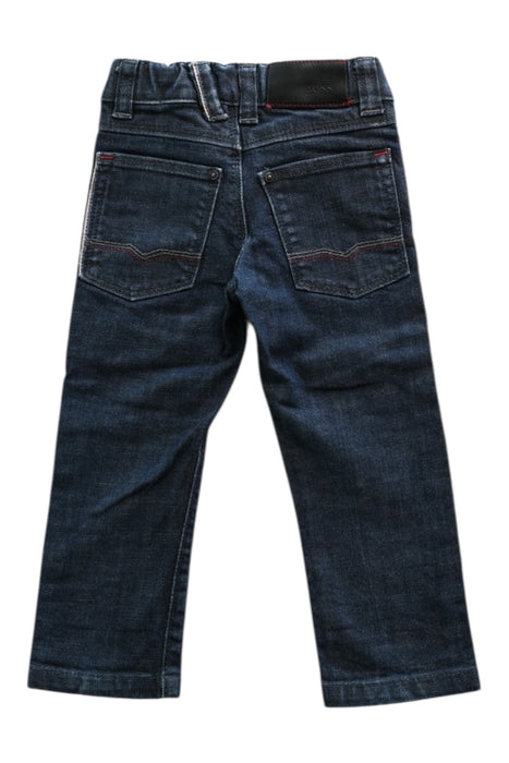 A Blue Jeans from Boss in size 2T for boy. (Back View)