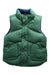 A Green Outerwear Vests from Tommy Hilfiger in size 2T for boy. (Front View)