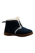 A Navy Booties from UGG in size 18-24M for boy. (Back View)