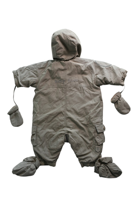 A Taupe Snowsuits from Dior in size 3-6M for neutral. (Back View)