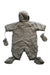 A Taupe Snowsuits from Dior in size 3-6M for neutral. (Back View)